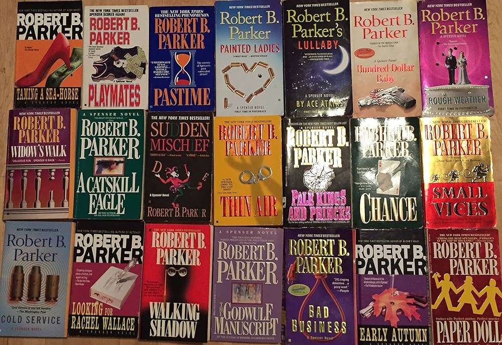 Complete Set Series of 50 Spenser books by Robert B. Parker