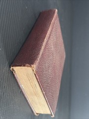 Antique Concordia Lutheran Church Book Of Concord HC 5.5×4” Oxblood
