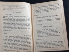 Antique Concordia Lutheran Church Book Of Concord HC 5.5×4” Oxblood