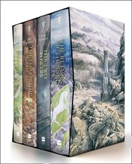 The Hobbit & The Lord of the Rings Boxed Set Illustrated edition Hardcover NEW