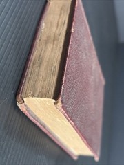 Antique Concordia Lutheran Church Book Of Concord HC 5.5×4” Oxblood